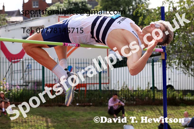 Decathlon High Jump, 2024 EAP International Combined events, Hewcham, Northumberland.  Photo: David T. Hewitson/Sports for All Pics